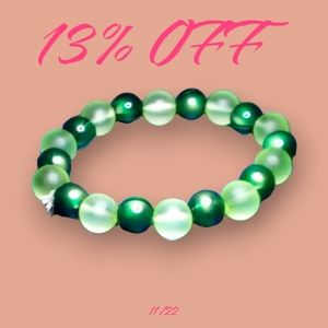 A nice green bracelet